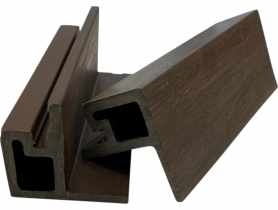 Listwa wykończeniowa kątowa LE końcowa czekoladowy 2,90 m SEQO