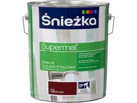 Emalia Supermal mahoń F545 10L ŚNIEŻKA