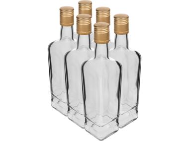 Zdjęcie: Butelka Pryncypalna 500 ml z zakrętką, 6 szt. BROWIN