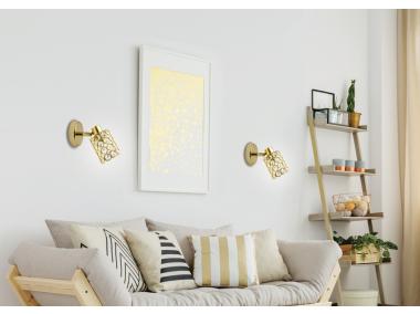 Zdjęcie: Lampa ścienna York 1X40 W G9 mosiądz CANDELLUX