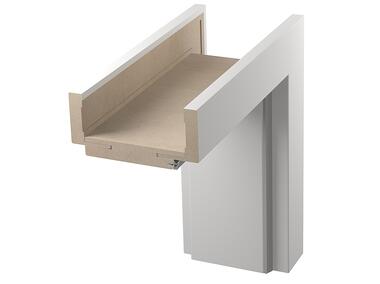 Zdjęcie: Ościeżnica regulowana 140-160 cm Arco 90 prawa folia Finish biała POL-SKONE