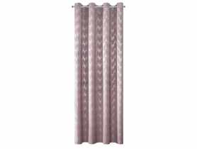 Zasłona Chill 140x250 cm pudrowo-srebrna na przlotkach EUROFIRANY