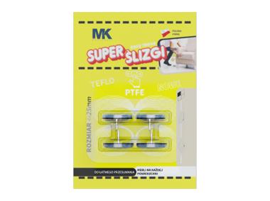 Zdjęcie: Podkładki PTFE z gwoździem 25 mm MK