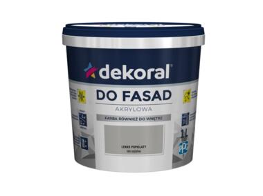 Zdjęcie: Farba fasadowa lekko popielaty 1 L Polinit DEKORAL