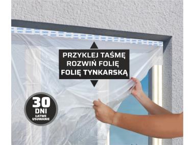 Zdjęcie: Taśma tynkarska Tynkarski Pro - Masker 30 dni 65 cm BLUE DOLPHIN