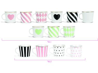 Zdjęcie: Kubek Pure Gold 400 ml z porcelany New Bone RAVI