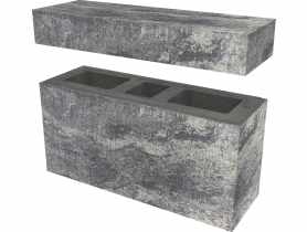 System ogrodzeniowy Murro XL daszek10x22x67,2 cm nerino II POLBRUK