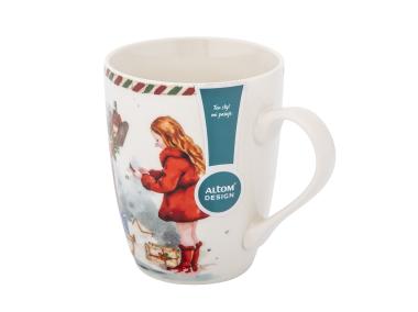 Zdjęcie: Kubek baryłka 350 ml List do Mikołaja dekoracja A ALTOM DESIGN