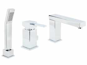 Bateria wannowa Caro stojąca, 3-otworowa HYDROLAND