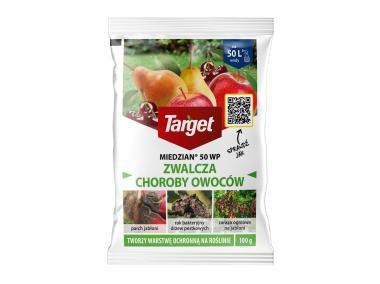 Zdjęcie: Środek na choroby grzybowe owoców Miedzian 50WP 0,1 kg TARGET