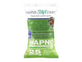 Wapno do odkwaszania gleby i trawnika 25 kg NAJLEPSZE TRAWY Z IŁAWY