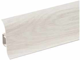Listwa przypodłogowa PVC Premium Classic 22x59 mm; 2,20 m Dąb Aspen Mat CEZAR