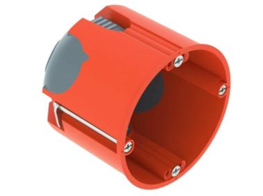 Zdjęcie: Puszka 2K FI68, H61 podtynkowa do ścian pustych głęboka ELEKTRO-PLAST