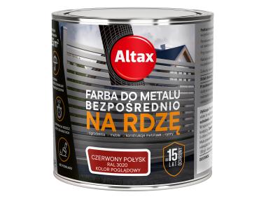 Zdjęcie: Farba do metalu 2,5 L czerwony połysk ALTAX