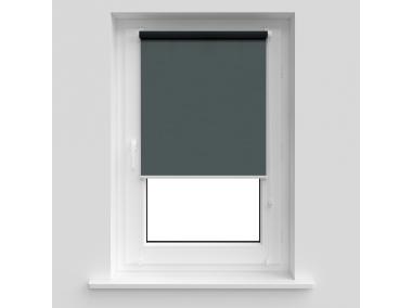 Zdjęcie: Roleta Mini 100% zaciemnienia 46x150 cm grafit DECODESIGN