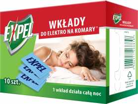 Wkładydo elektro na komary 10 szt. EXPEL