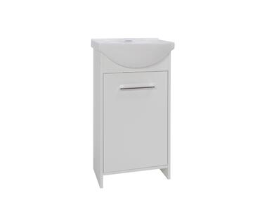 Zdjęcie: Zestaw 45 cm szafka z umywalką AM-ZES-010-00 + AU-DOM-450-00 Zes ASTOR