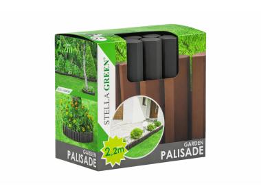 Zdjęcie: Palisada ogrodowa 3D 27x220 cm antracyt STELLA GREEN