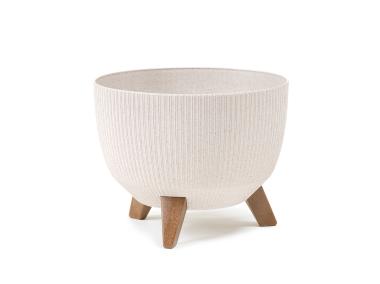 Zdjęcie: Misa Roma wood 290 mm jumper biały LAMELA