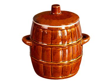 Zdjęcie: Kamionka - beczka z pokrywką, 3,2 L BROWIN