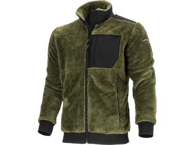 Zdjęcie: Bluza z suwakiem Sherpa zielona, "L", CE, LAHTI PRO