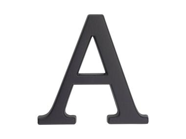 Zdjęcie: Litera aluminiowa "A" 105 mm grafit METRO
