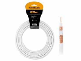 Kabel koncentryczny RG6U PCC113-20 CU+CU+CU HD 20 m LIBOX