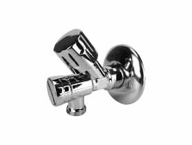 Zawór grzybkowy kątowy 1/2x3/8 z filtrem TYCNER