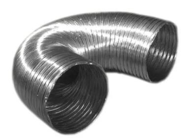 Zdjęcie: Rura aluminiowa flex spiro fi130 mm, 3 m PRZYBYSZ
