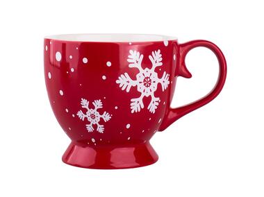 Zdjęcie: Filiżanka Jumbo Merry Christmas na stopce 350 ml ALTOMDESIGN