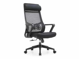 Fotel Luca Black tkanina kolor czarny TS INTERIOR