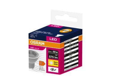 Zdjęcie: Lampa reflektorowa LED Value PAR16 White 80 6,9 W 2700 K GU10 OSRAM