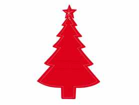 Etui na sztućce zestaw 4 sztuki czerwone ALTOMDESIGN