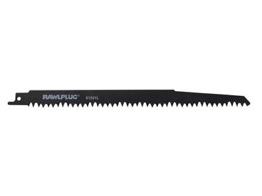 Zdjęcie: Brzeszczot 240 mm piła szablowa drewno 5 mm cięcie masywne 5 szt. RAWLPLUG