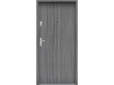 Zdjęcie: Drzwi wejściowe do mieszkań Bastion N-03 Mokka 80 cm prawe ODR KR CENTER