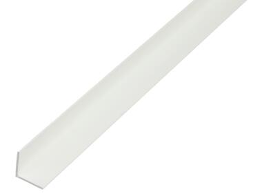 Zdjęcie: Profil kątowy PVC biały 2600x15x15x1,2 mm ALBERTS