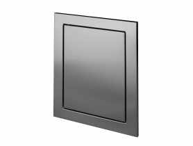 Drzwiczki rewizyjne metalowe 15x20 klik-klak inox VELITE