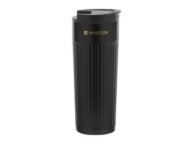 Zdjęcie: Kubek termiczny Linear 500 ml czarny AMBITION