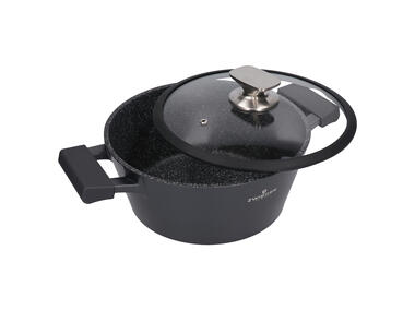 Zdjęcie: Garnek z pokrywką Black Stone 20 cm ZWIEGER