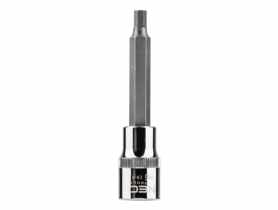 Końcówka sześciokątna na nasadce 1/2", H6 x 100 mm NEO