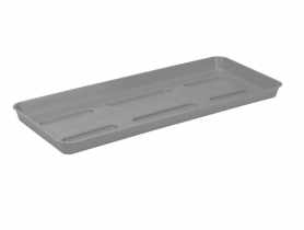 Podstawka prostokątna 40 cm szara VERDENIA