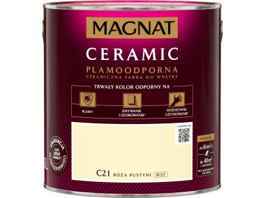 Zdjęcie: Farba Ceramic roża pustyni C21 2,5L MAGNAT