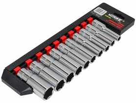 Zestaw nasadek długich 1/2 10-24 mm 10PCS VERKE PREMIUM