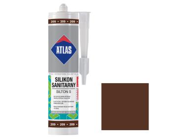 Zdjęcie: Silikon sanitarny Silton S kasztanowy ATLAS