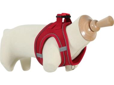 Zdjęcie: Szelki dla psa oddychające L 49-56 cm czerwone ZOLUX