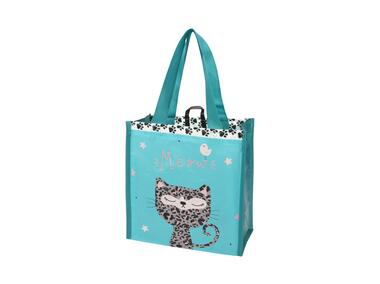 Zdjęcie: Torba na zakupy RPET 26x15x27 cm Miau SIMPLE SOLUTIONS