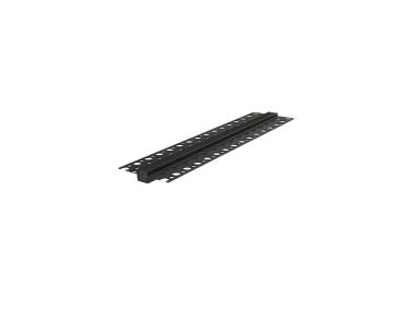 Zdjęcie: Listwa PVC do boniowania BP11 H1 L300 czarny bez siatki 10x10 mm BELLA PLAST