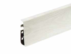 Listwa przypodłogowa PVC Hi Line Prestige 2,2x7,5 cm 2,50 m Dąb Aspen Mat CEZAR