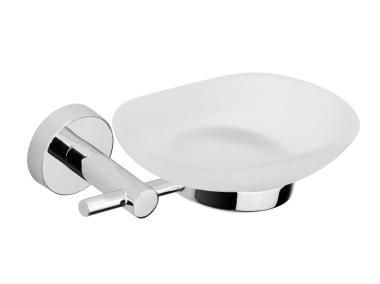 Zdjęcie: Mydelniczka Mephisto szklana chrom FERRO