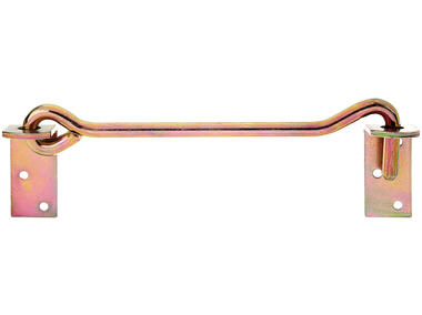 Zdjęcie: Hak okienny z płytką ocynk 200x8 mm ALBERTS